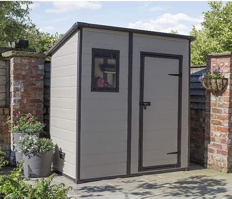 Keter Manor Pent Garden Storage Shed 6ft X 4ft £19529 At Amazon