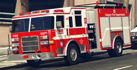 Pierce Arrow Xt Calgary Fire Department Cfd Gta5