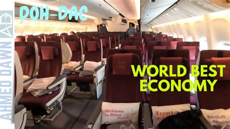World S Best Economy Class Qatar Airways Flight Review Doha To Dhaka