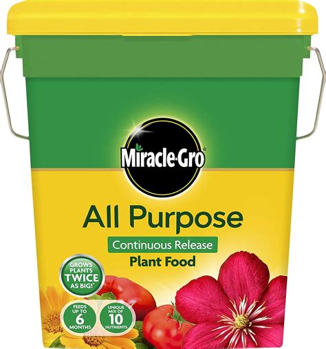 Miracle Gro Continuous Release Plant Food 2 Kg Tub Amazon Co Uk