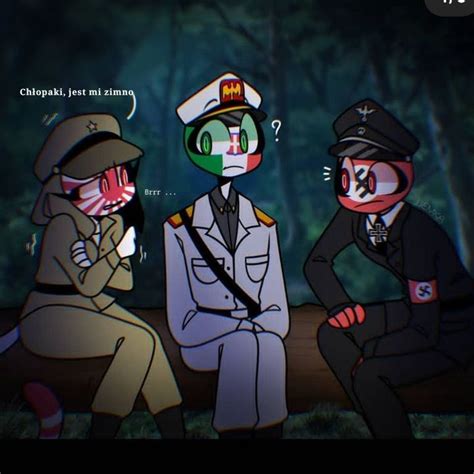 Komiksy Countryhumans Polskie Tłumaczenie Rzesza Rozpala Ogień in