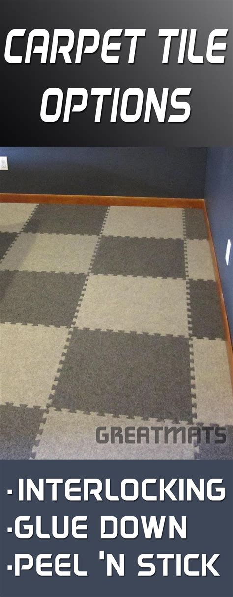Carpet Tile Options Basement Carpet Carpet Tiles Basement Flooring