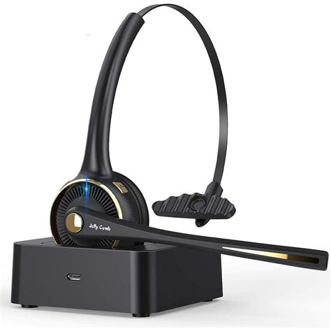 Bluetooth Headset With Microphone Noise Canceling Wireless Headset With