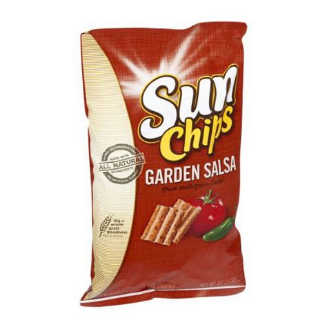 Sun Chips Multigrain Snacks Garden Salsa Flavor 105 Ounce Pack Of 3