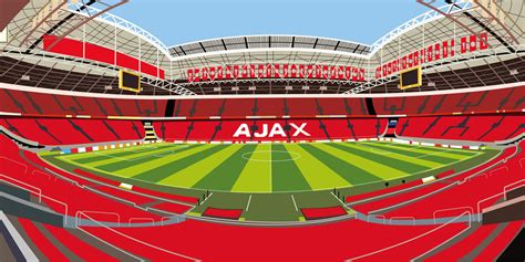 Johan Cruijff Arena Ajax Amsterdam Fotobehang