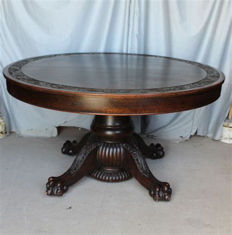 Maybe you would like to learn more about one of these? Bargain John's Antiques | Antique Round 54" Oak Dining ...