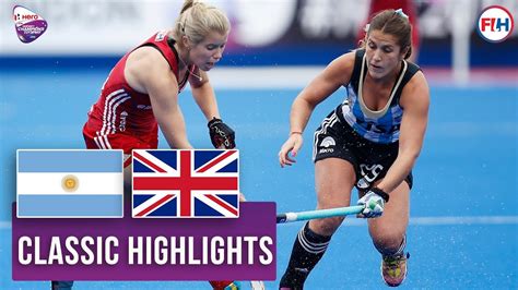 Argentina V Great Britain Womens Hockey Champions Trophy 2016 Classic Highlights Win Big