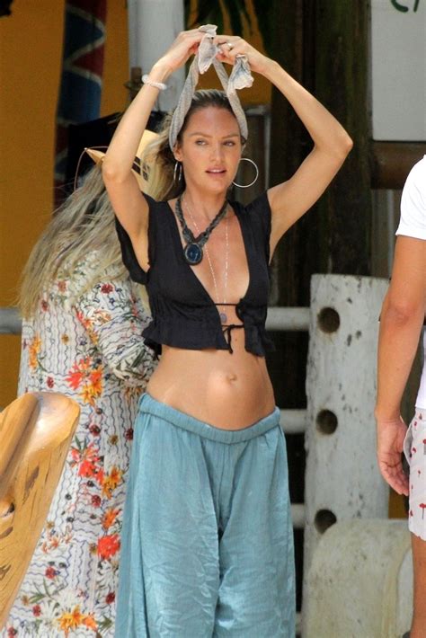 Doutzen Kroes And Candice Swanepoel In Bikinis At Espelho Beach In