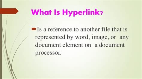 Hyperlink