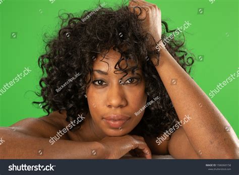Gorgeous Sexy Black Woman Naked On Stock Photo Edit Now