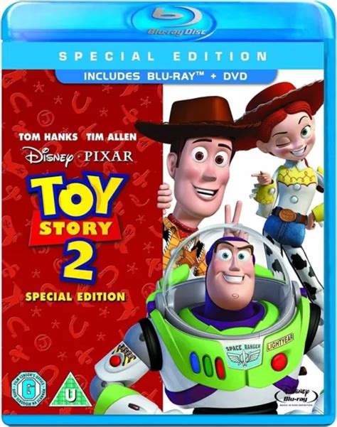 New Disney Pixar Special Edition Toy Story 2 Blu Ray Dvd Combo Sealed