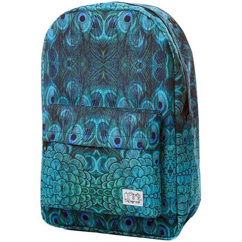 Spiral Emerald Paradise Og Backpack Rucksack Bag Blue Backpack
