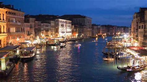 The Beautiful Venice At Night In 4 Minutes Hd Youtube