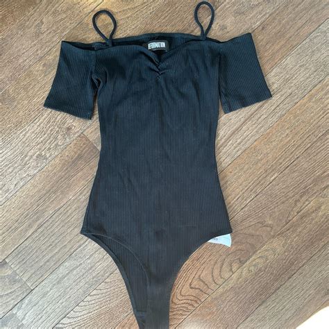 Reformation Ribbed Body Suit Depop