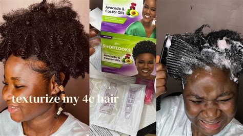 How To Safely Texturize 4c Natural Hair Short Looks Avocado And Castor