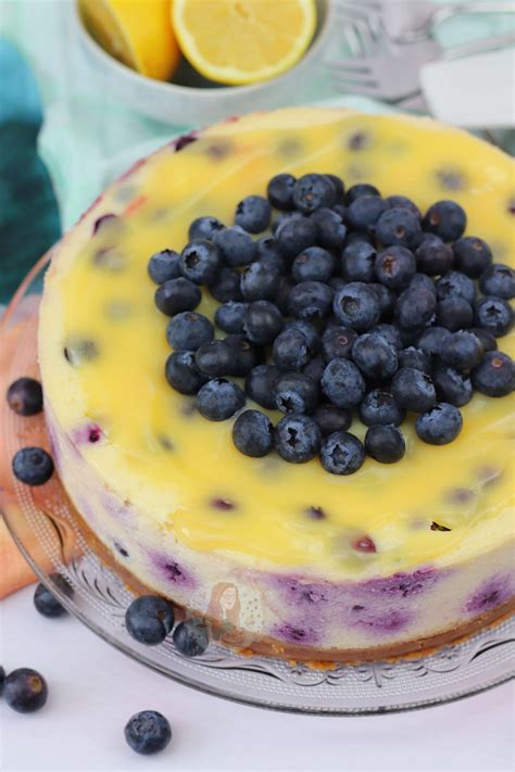 Lemon And Blueberry Cheesecake Jane S Patisserie