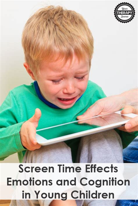 Effects Of Screen Time On Emotional Regulation And Academics