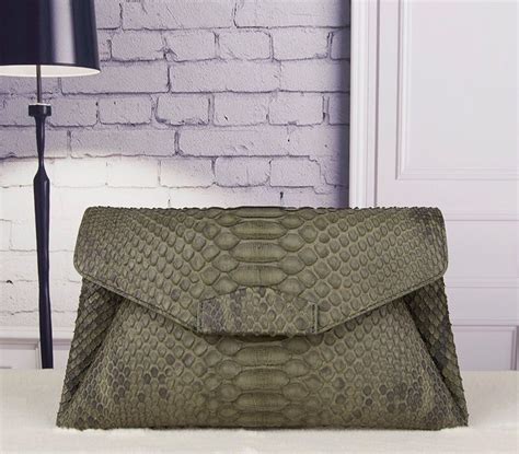 New Python Skin Oversize Clutch Gorgeous Bags Shoulder Bag