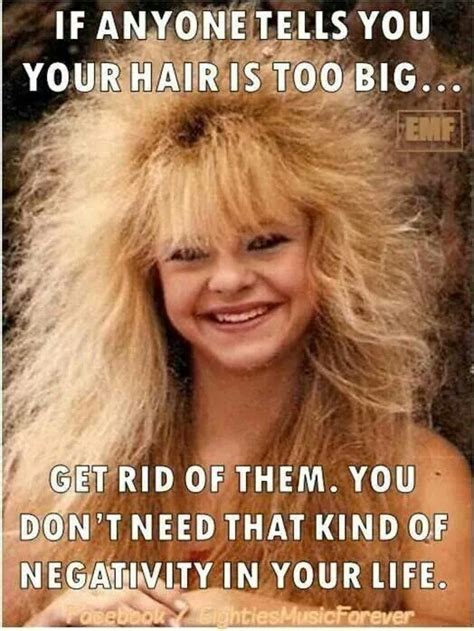 80s Big Hair Hairdresser Humor