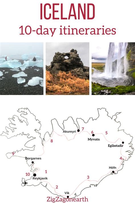 10 Day Itinerary Iceland 4 Epic Options