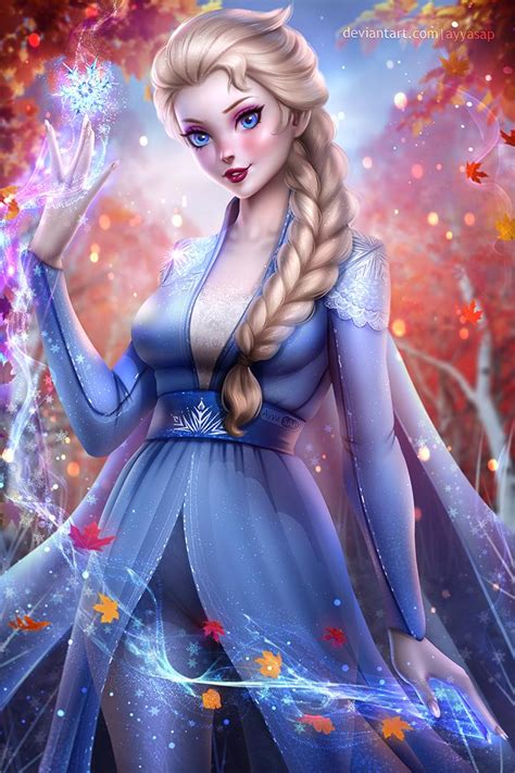 Queen Elsa Frozen 2 By Ayyasap On Deviantart In 2020