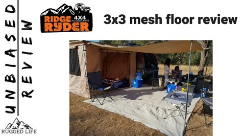 Ridge Ryder 3x3 Meter Awning Mesh Floor Unbiased Review Youtube