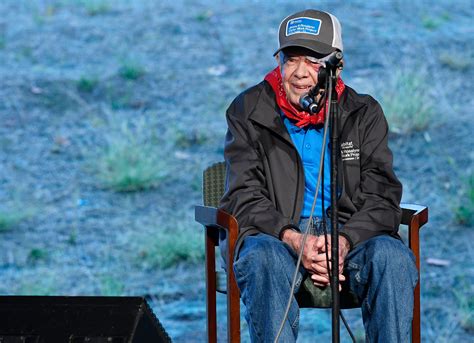 Jimmy Carter Falls At Plains Georgia Home Suffers Pelvic Fracture