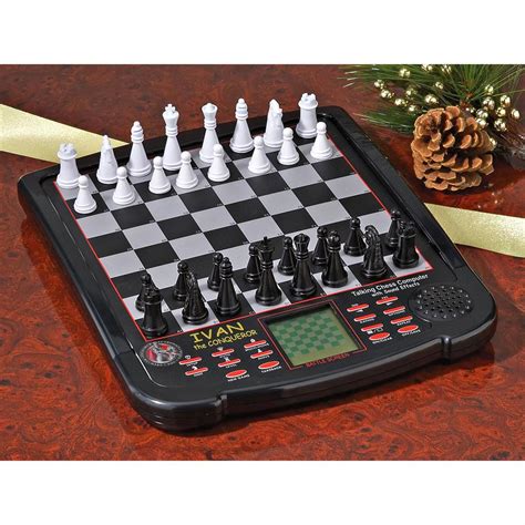 Excalibur® Ivan Ii Conqueror Talking Electronic Chess Set 147595 At