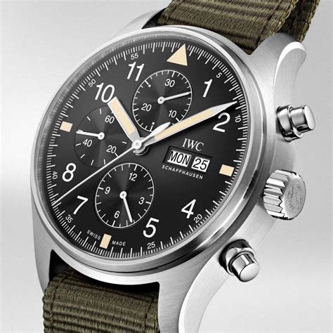 Iwc Pilots Watch Chronograph Online Boutique Edition Iw377724 Time