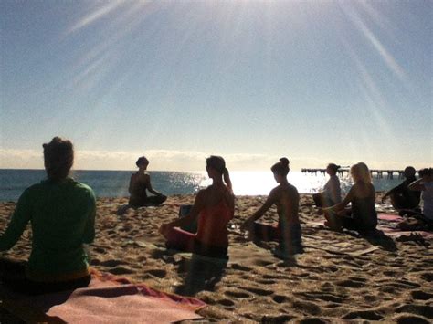 Little Elm Recreation Center Offers Yoga On The Beach Each Saturday
