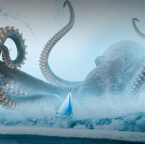 Ominous Origins Sea Monsters The Kraken Morbidly Beautiful