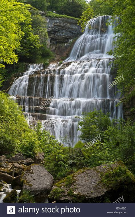Leventail Waterfall Herisson Waterfalls Cascades Du Hérisson