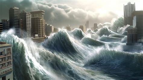 Mega Tsunami Wallpaper