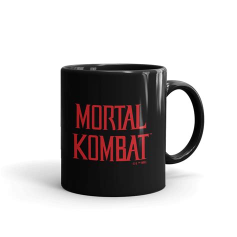 Mortal Kombat Finish Him Black Mug Warner Bros Shop