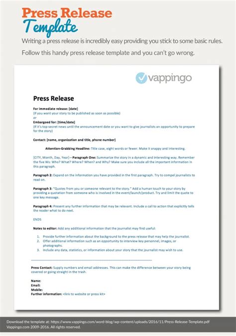 Create A Press Release That Journalists Love In Minutes With This