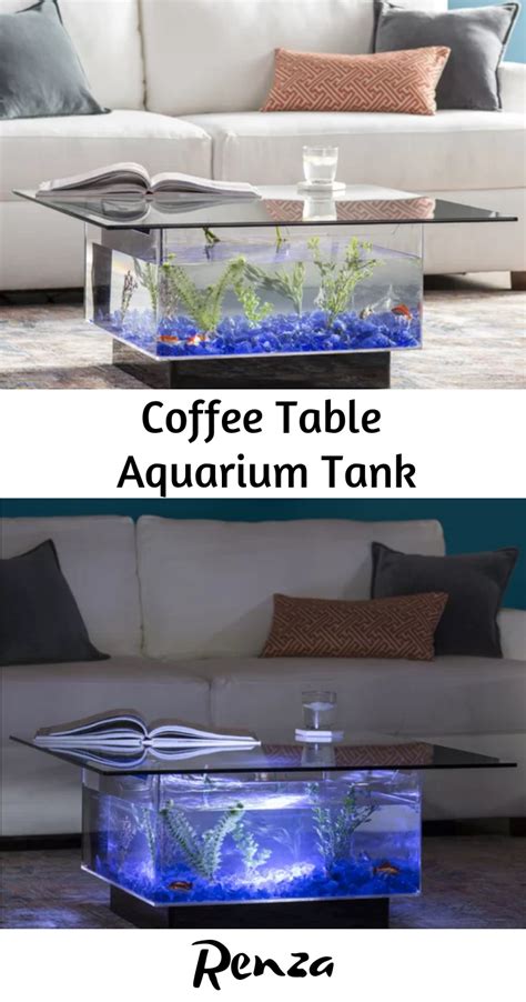 Midwest 28 gallon tropical aquatable aquarium octagon. Claire 25 Gallons Rectangle Alanrium Tank | Coffee table ...