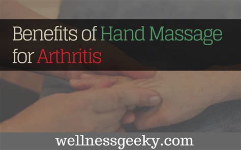 Benefits Of Hand Massage For Arthritis How To Techniques Video