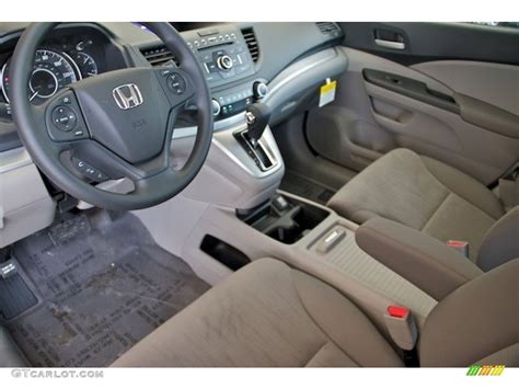 Gray Interior 2013 Honda Cr V Lx Photo 74056544