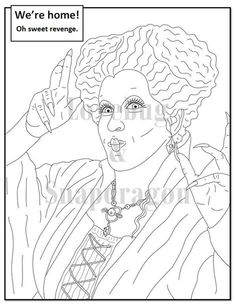 Hocus Pocus Digital Coloring Book // Instant Printable PDF - Etsy UK