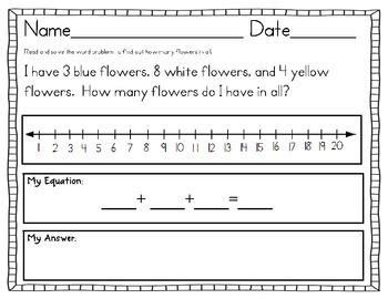 2nd grade word problems teaching strategies that make learning fun and effective. Common Core Addition Word Problems Sums to 20 Multiple ...