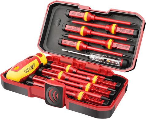 1000v Insulated Electrician Screwdriver Set All In One Premium