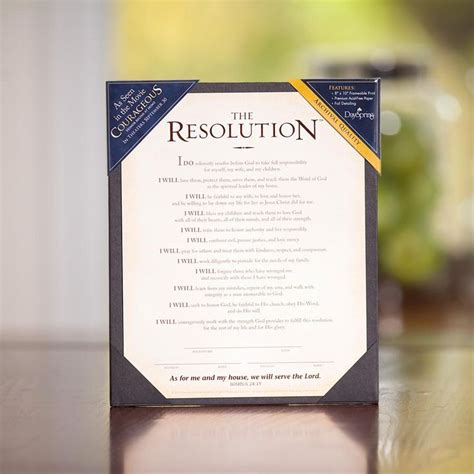 Courageous The Resolution For Men Print Dayspring Spring Cards
