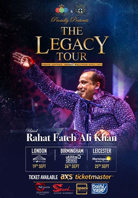 Ustad Rahat Fateh Ali Khan Announces The Legacy Uk Tour 2021 Desi