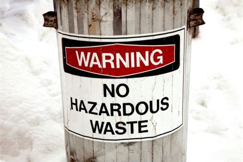 How To Dispose Of Hazardous Waste C C Disposal