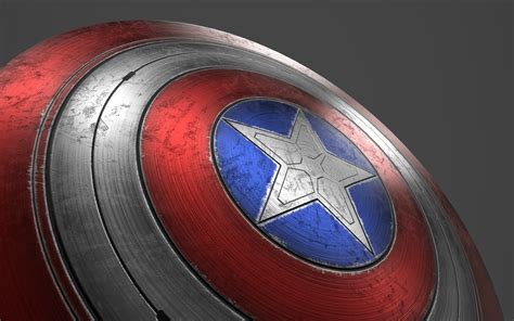 Artstation Captain Americas Shield Endgame Version
