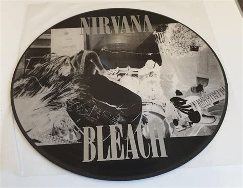 Nirvana Bleach Picture Disc Lp Record Vinyl Album Rock Vinyl Revival