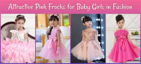 15 Attractive Pink Frocks For Baby Girls In Fashion Pink Dresses