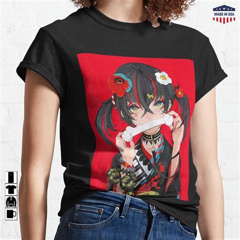 Anime Girl Japanese Aesthetic Anime Otaku Classic T Shirt