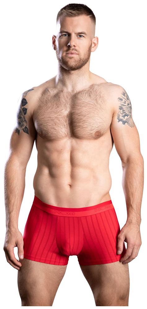 hom chic boxer briefs mens underwear shorts male trunks silky stripe underpants ebay