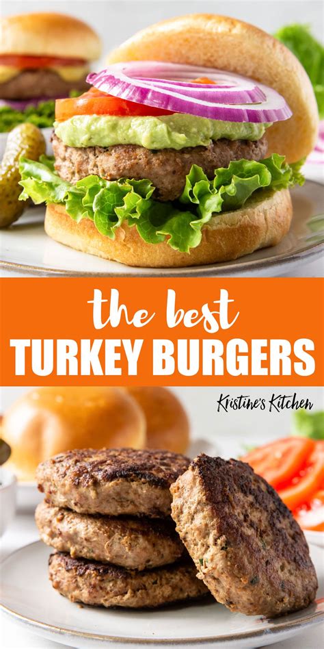 These Turkey Burgers Are Juicy Flavorful And So Easy To Make Cook